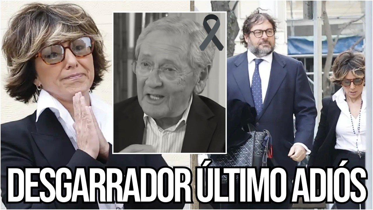 ⚫SONSOLES ÓNEGA ROTA EN EL ÚLTIMO ADIÓS A SU PADRE, FERNANDO ÓNEGA, JUNTO A SU NOVIO Y HERMANOS