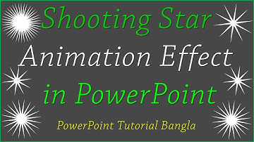 Create Shooting Star Animation Effect in PowerPoint