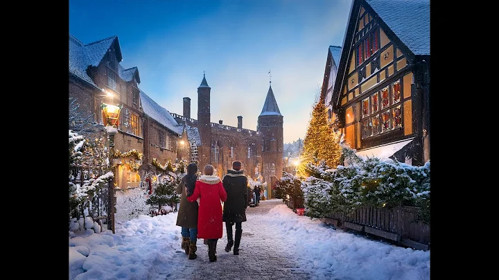 Holiday Village ASMR #asmr #study #christmas #holiday