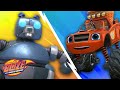 Blaze Vs. Giant Robot! | Blaze and the Monster Machines