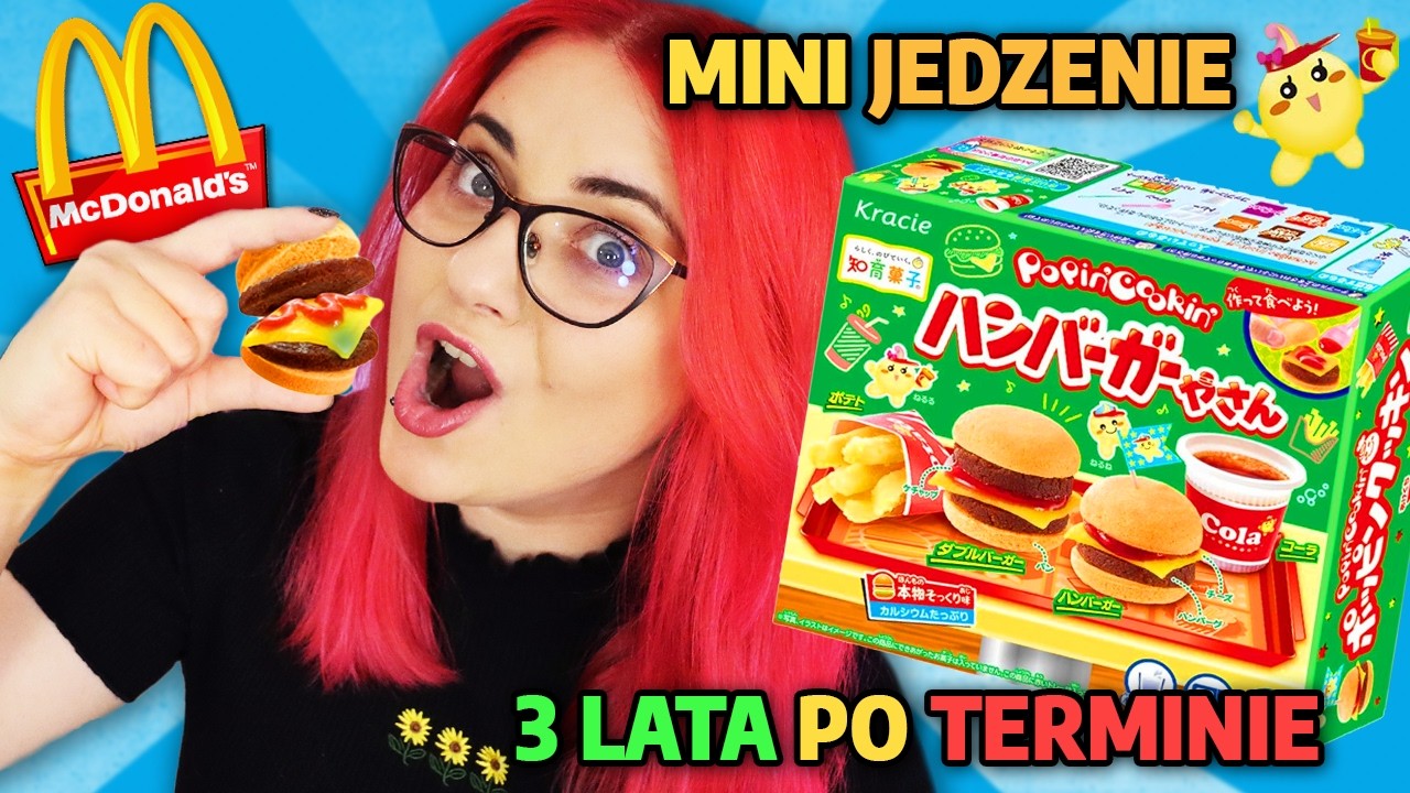 Miniaturowe JEDZENIE McDonald z PROSZKU 🍟 DIY Kracie Hamburger 🍔 Mini Japan #11