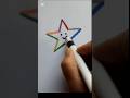 How to draw 🌟 | Subscribe please #star #draw #tutorial #easy #shorts
