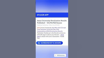 Anna university revaluation results published UG PG Phd Exams | AU reval  #shorts #trending #viral