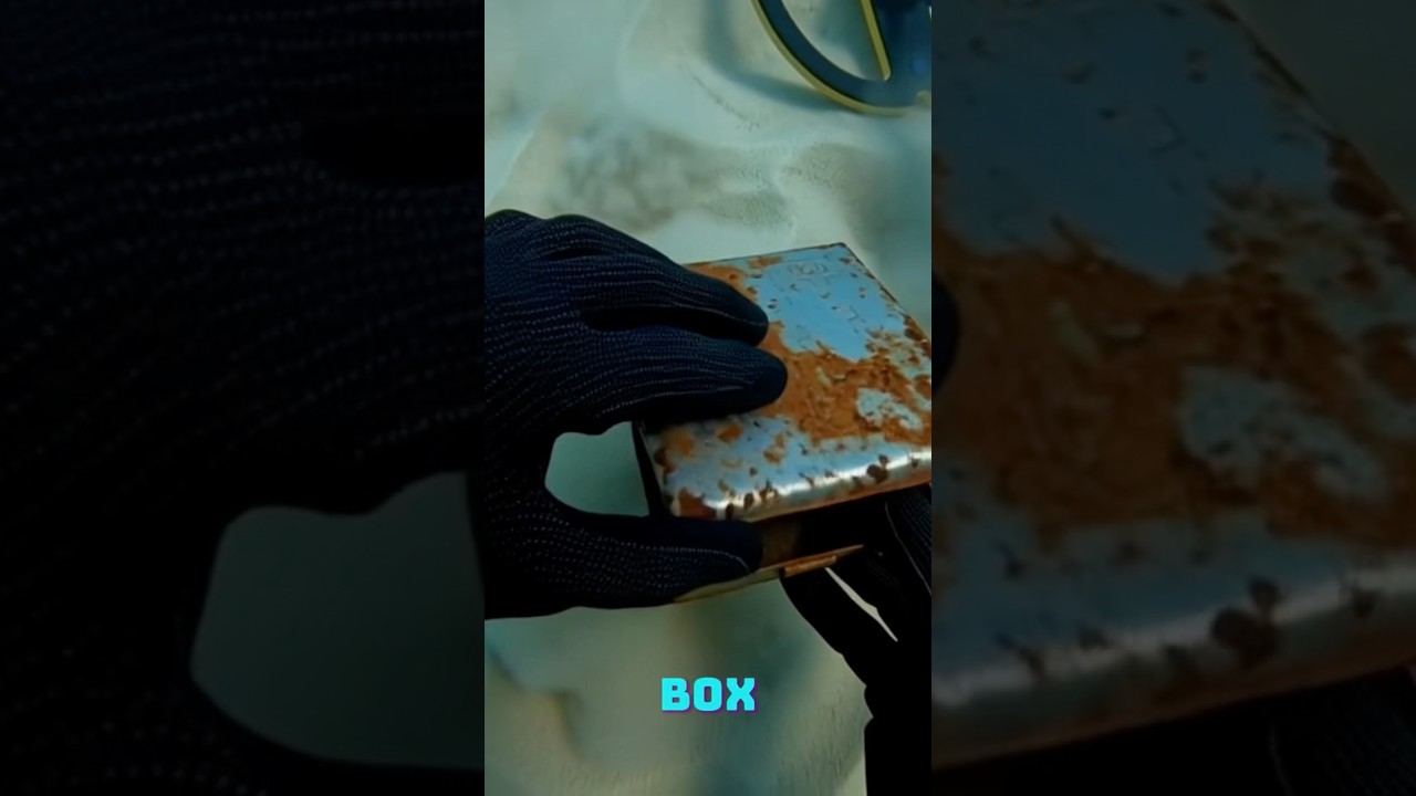 Diver Finds a Locked Box Underwater… What Was Inside?! 