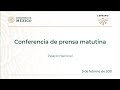 Conferencia de prensa matutina del martes 9 de febrero 2021