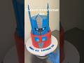 The ultimate Transformer Cake Reveal #shorts