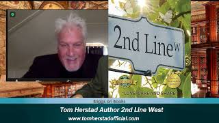 Author Tom Herstad featured on the talk show Briggs on Books