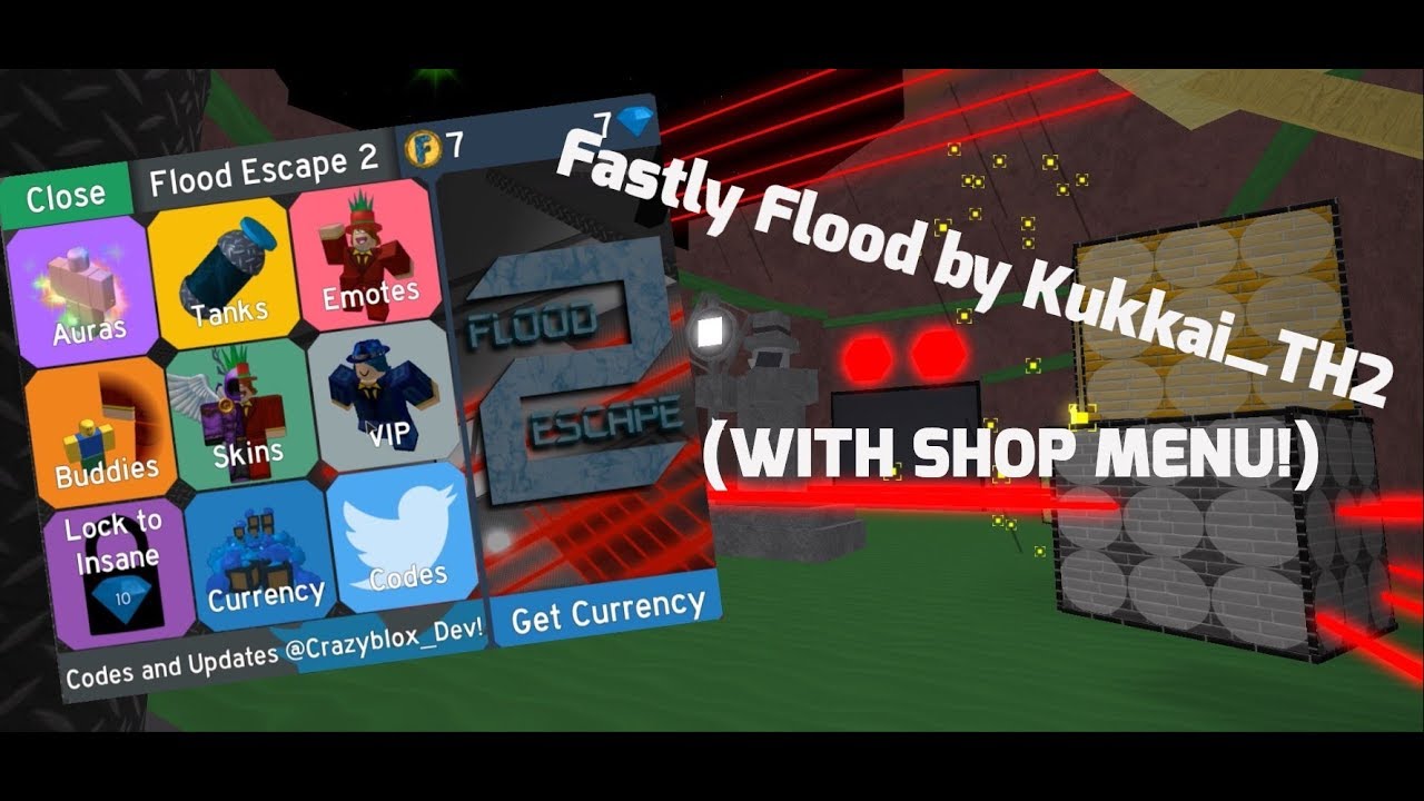 Fastly Flood By Kukkai Th2 With Shop Menu Open Crazy Roblox Fe2 Map Test Youtube - freeze pod ftf map roblox