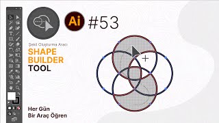 Adobe Illustrator Shape Builder Tool Nasıl Kullanılır Araçlar Paneli #53