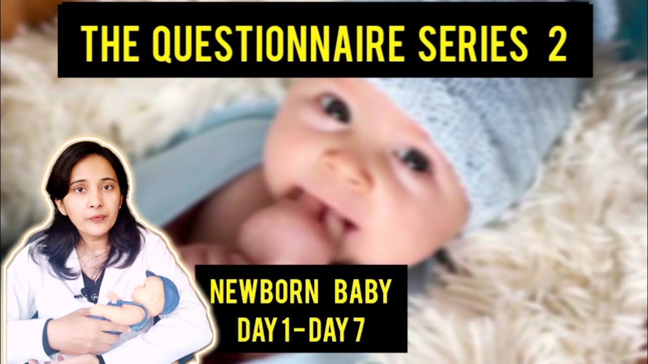 Newborn baby care Questionnaire series ep 2. See description & find