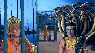 The Serpent King Captures Hanuman in the Underworld || Shrimad Ramayan ||