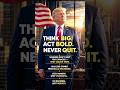 “Think Big Like Trump 💼 | Success Mindset That Works”