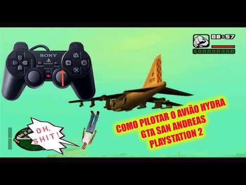 Código do avião de guerra Hydra do GTA San Andreas 