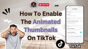 How To Enable The Animated Thumbnails On TikTok | Tips & Tricks