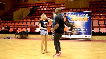 Leonardo Neves and Becky zouk demo 3 @ Corpo Carioca Zouk Congress