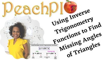 Using Inverse Trigonometric Functions to Find Angle Measures of a Right Triangle.
