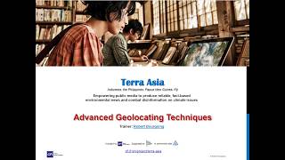 Terra Asia Webinar 08: Advanced Geolocation Techniques