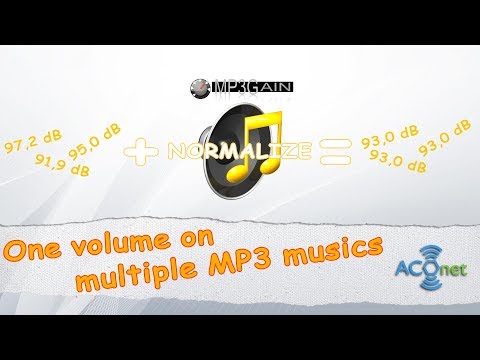 set-the-same-volume-to-multiple-mp3-at-once-files-with-mp3gain