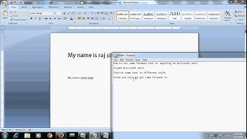 how to use format painter in word 2007