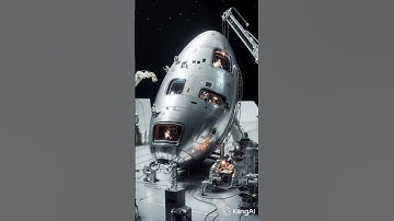 Amazing Spaceship Construction 🚀 | Astronauts in Futuristic Facility | AI #Spaceship #astronauts