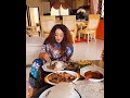 Zari The Boss lady Nothing better than my E.African food mostly the ugali