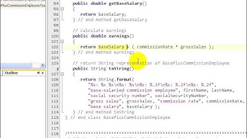 F2L1@5 BasePlusCommissionEmployee java   superclasses and subclasses continued
