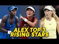 TOP 3 RISING STARS! ALEX EALA, MIRRA ANDREEVA AT VICTORIA MBOKO! SINO ANG MAKAKA GRAND SLAM