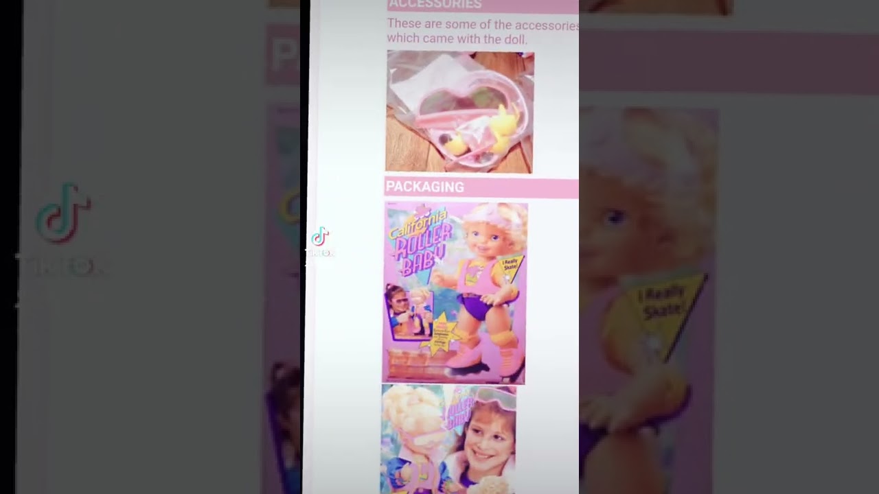 California roller baby doll