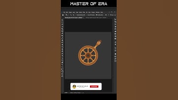 Easily Rotate Objects around Circle in photoshop #shorts