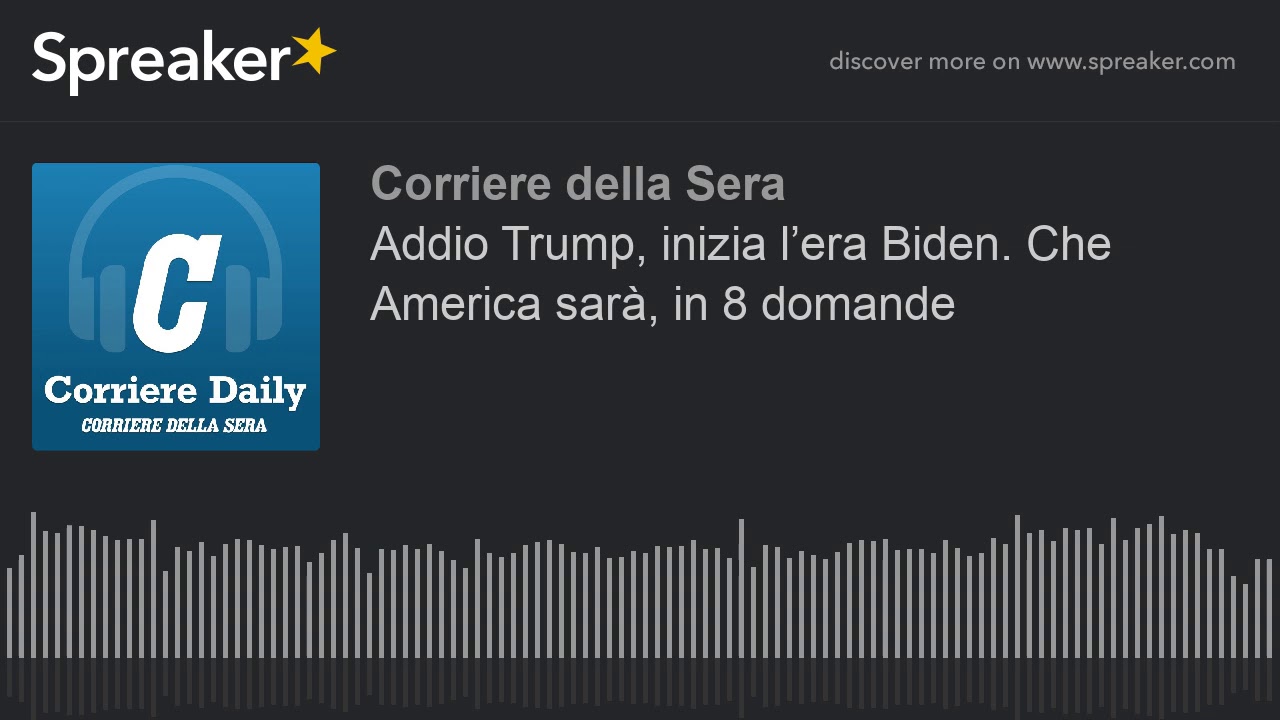 Addio Trump, inizia l’era Biden. Che America sarà, in 8 domande
