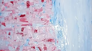 Qrb171 Painting Abstract Art - Waterfalls Quennie Bacol Artwork