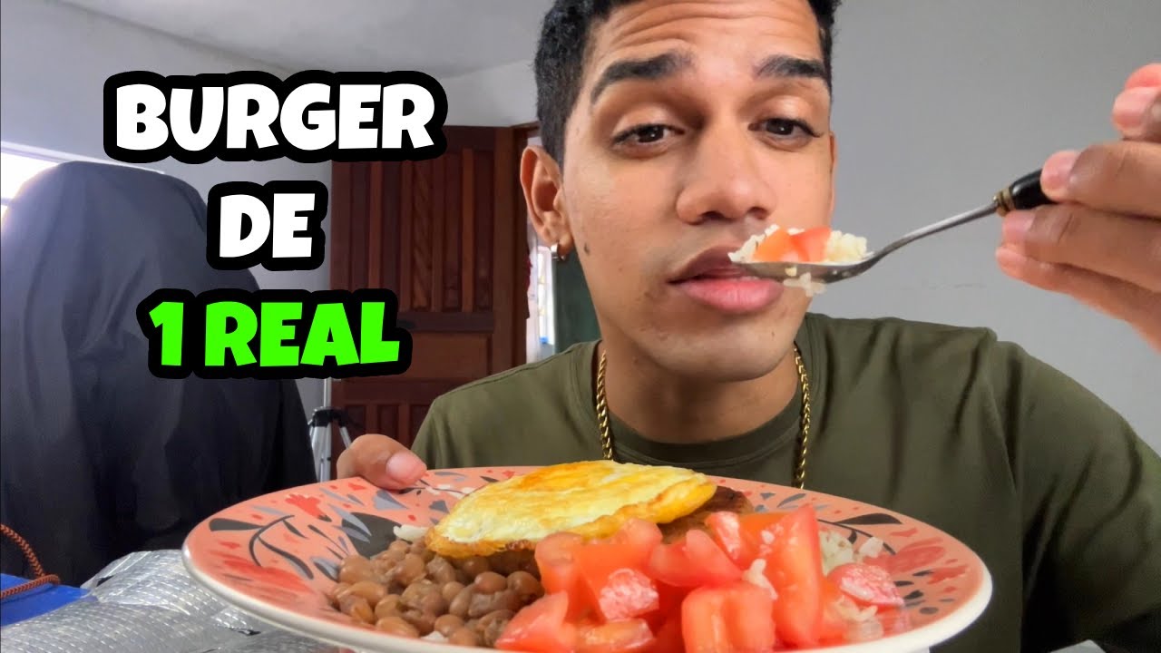 BIFE A CAVALO DE POBRE! Almoço com hamburguer de 1 real - DÁRIO online