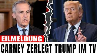 🚨 EILMELDUNG: 37 Minuten, die Amerika schockierten – Mark Carney über Trumps Wirtschaftspolitik