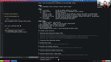 Tanzu Community Edition: v0.10.0-rc3 Demo