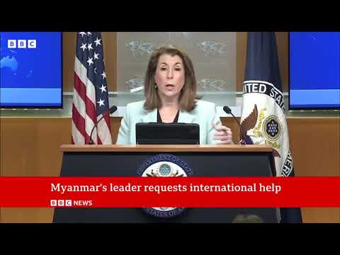 TETEMEKO LA ARIDHI HUKO MYANMAR MYANMAR EARTHQUAKE