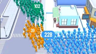 Crowd City Game | New Crowd City Android Gameplay | Crowd City Fun Race 3D gameplay | New Race Game screenshot 2