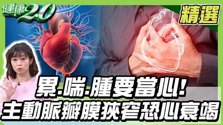 累、喘、腫要當心！心臟衰竭年輕化 留意坐着心跳超過90下！主動脈瓣膜狹窄恐心衰竭 從手指 舌頭看心臟健康！台版地中海飲食 護心這樣吃！ 健康2 0 20220904 完整版 - 天天要聞