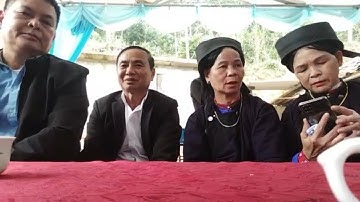 Các anh chị hát hát sli đối đáp trong ngày cưới ở xã Hồng Phong tỉnh Lạng Sơn 