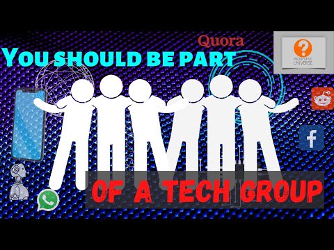 Why you ought to join tech groups