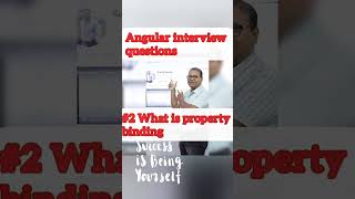 Angular Interview Questions | What is Property Binding property binding