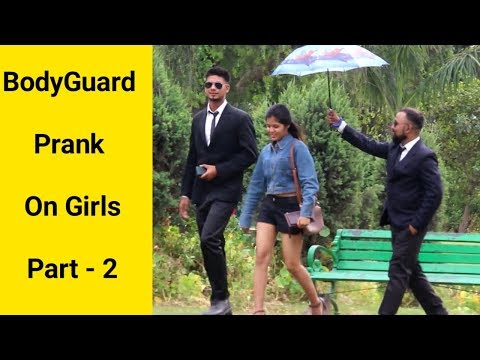 bodyguard-prank-on-girls-part---2-|pranks-in-india|-crispy-prank-tv