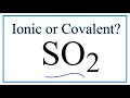 Covalent Bonding in SO2