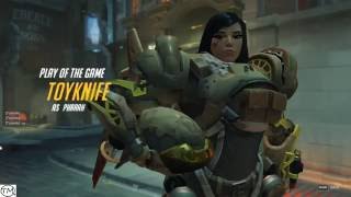 Overwatch, Pharah Hat Trick on Kings Row.