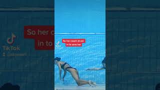 Us Swimmer Anita Alvarez Saved By Coach