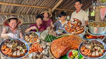 Bún Nước Lèo Heo Quay Da Giòn, Cá Lóc | Quán Ăn Sáng Hương Vị Miền Tây || Noodle soup