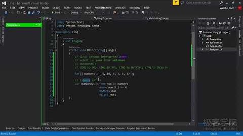 1、C# 的 LINQ 的基本概念和优点