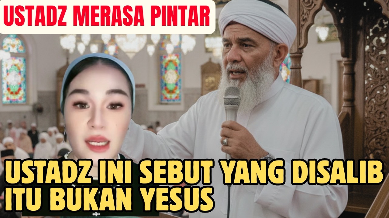 USTADZ INI SEBUT YANG DISALIB ITU BUKAN YESUS TAPI JUDAS! SIMAK PENJELASAN AGATHA