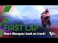 Marc Marquez completes his comeback with first lap | 2021 #PortugueseGP