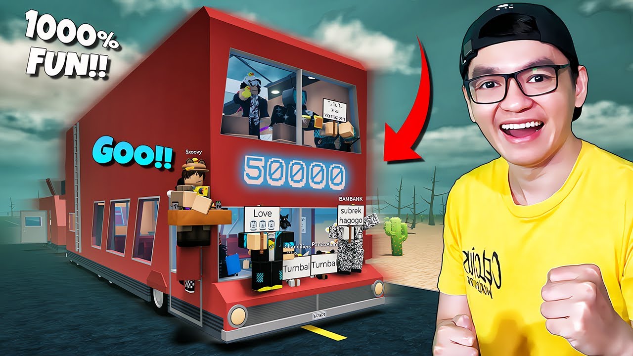 ANEH 1000%!! Semua EVENT Unik BIS GURUN Meresahkan 😭😭😭 || Desert Bus Indonesia