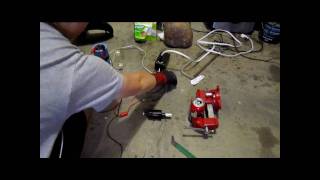 Coilgun V.2 first test footage